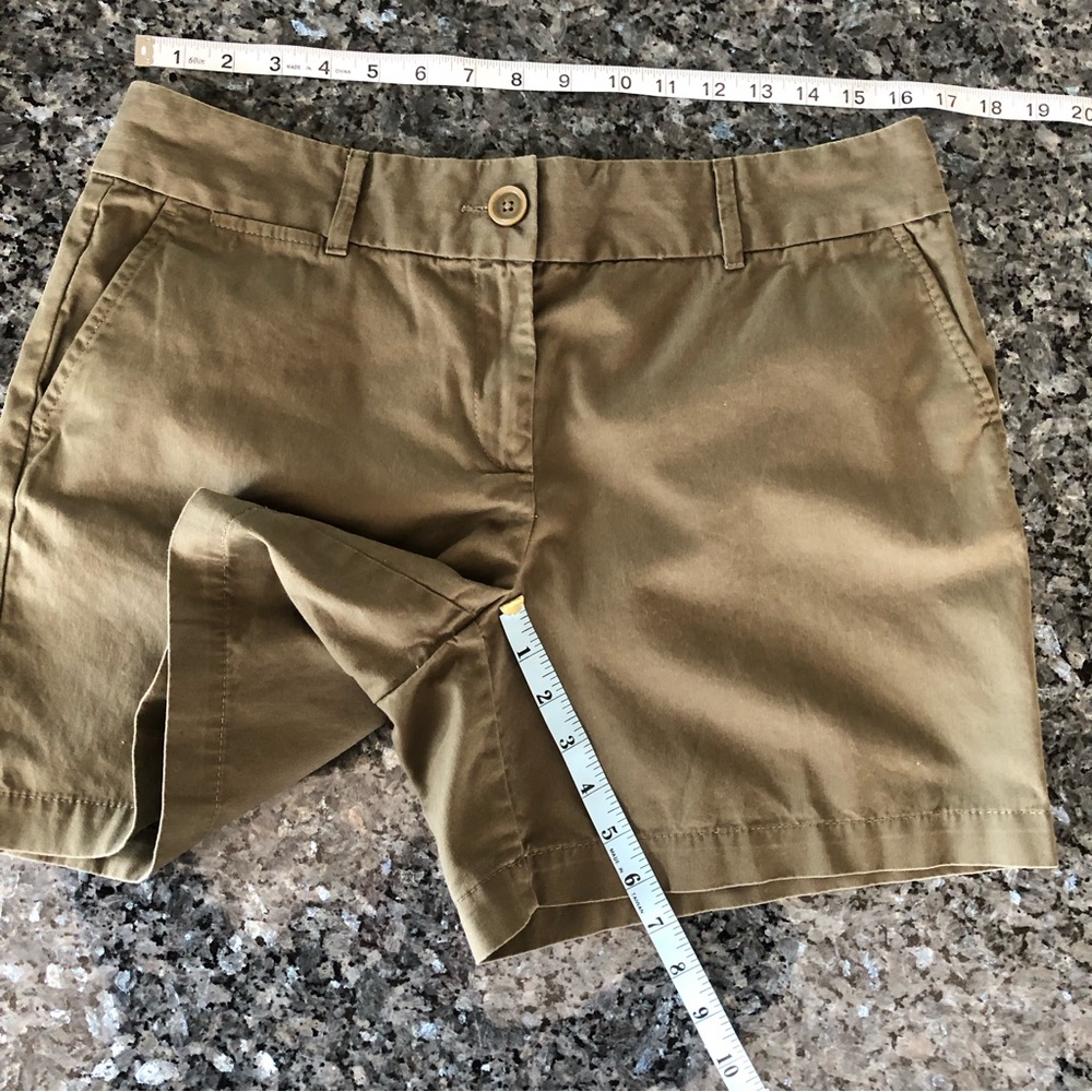 LOFT Olive Green The Riviera 6” Cotton Short - Picture 11 of 11